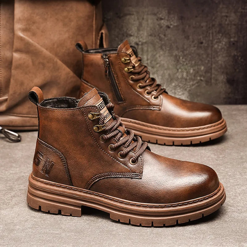 Botas de Cuero Masculinas - Edición Limitada