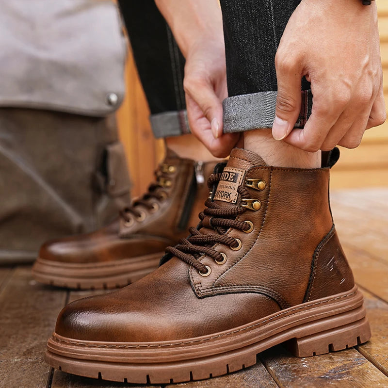 Botas de Cuero Masculinas - Edición Limitada