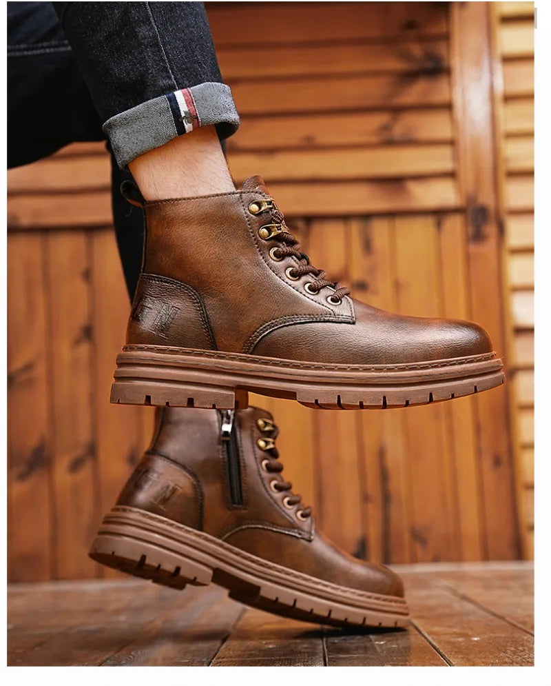 Botas de Cuero Masculinas - Edición Limitada